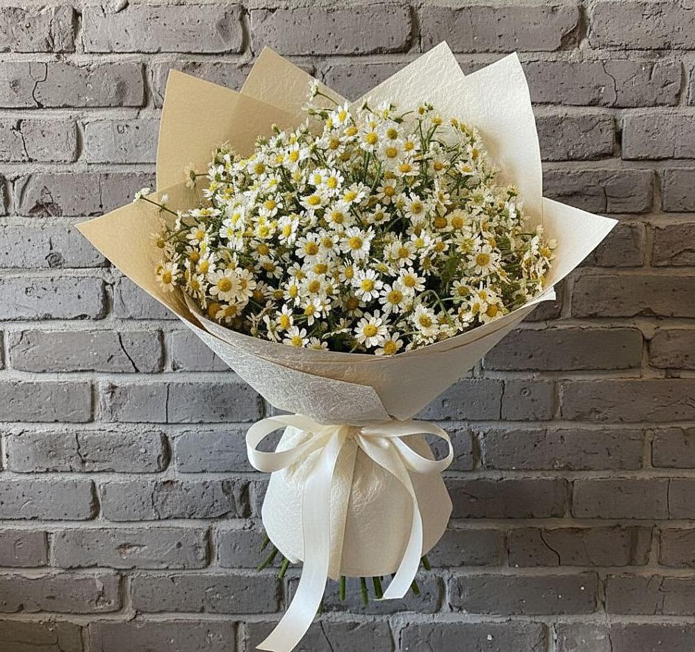 Букет цветов из: Ромашки в Поведниках