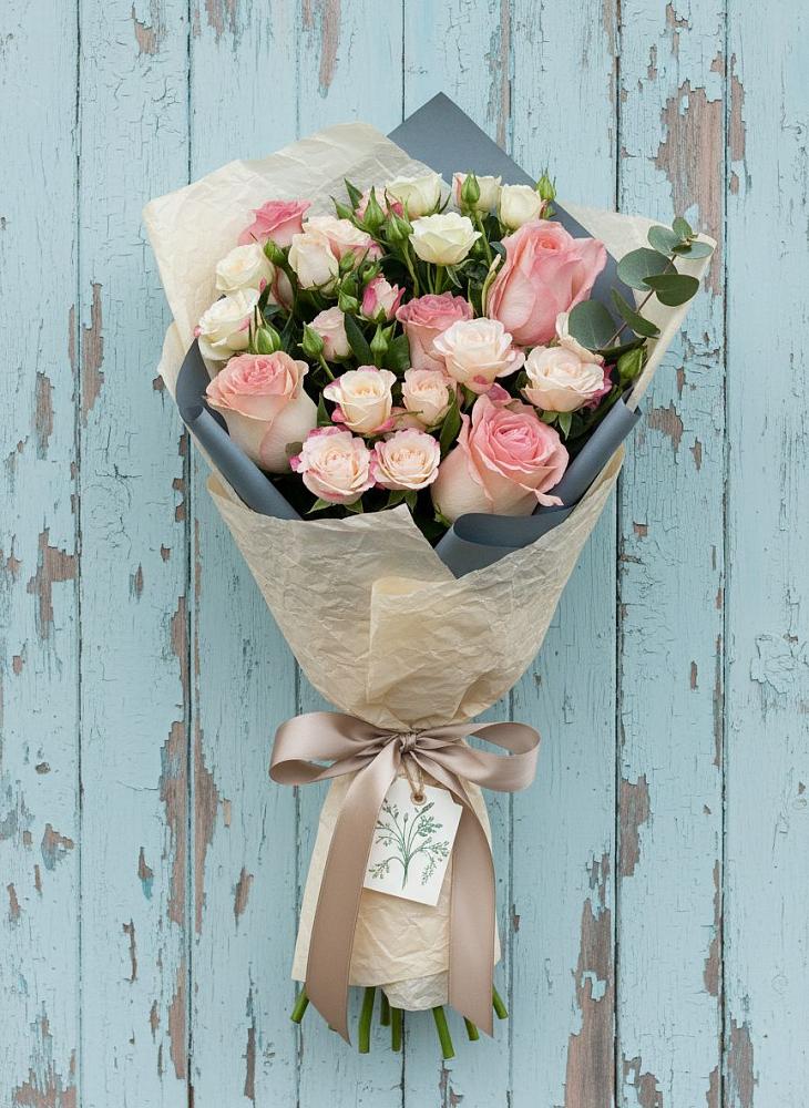 Букет цветов из: Розы в Поведниках