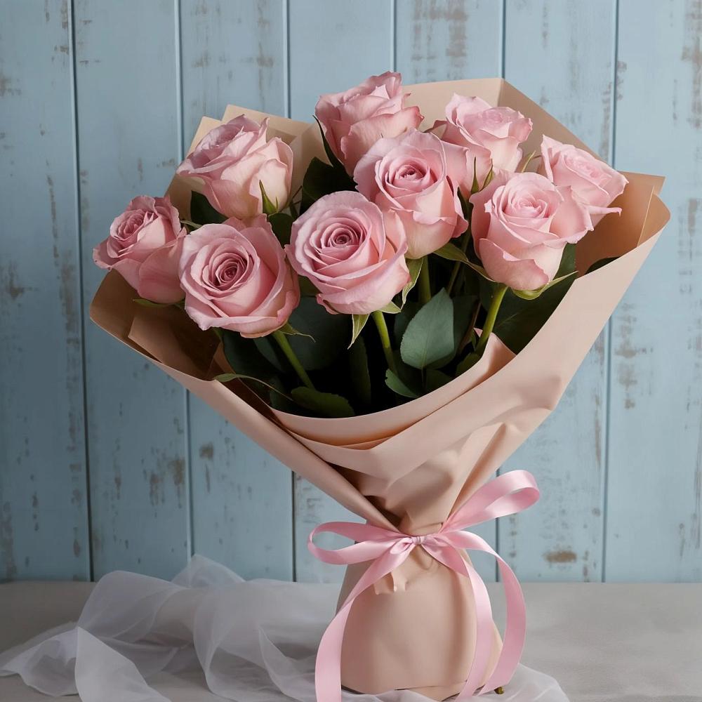 Букет цветов из: Розы в Поведниках