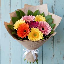 Букет цветов из:  Герберы #REPLACE_PRED# Поведниках