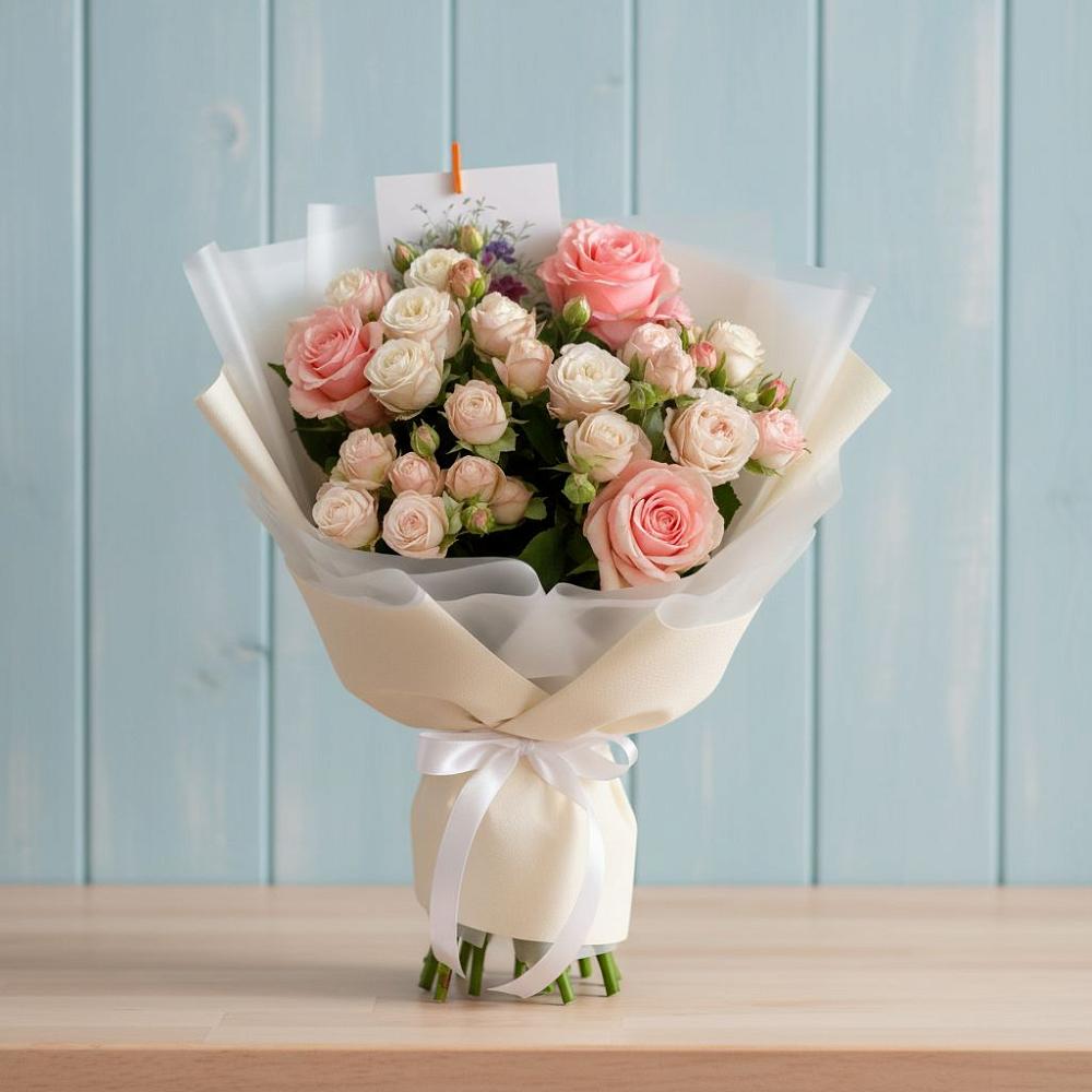 Букет цветов из: Розы в Поведниках