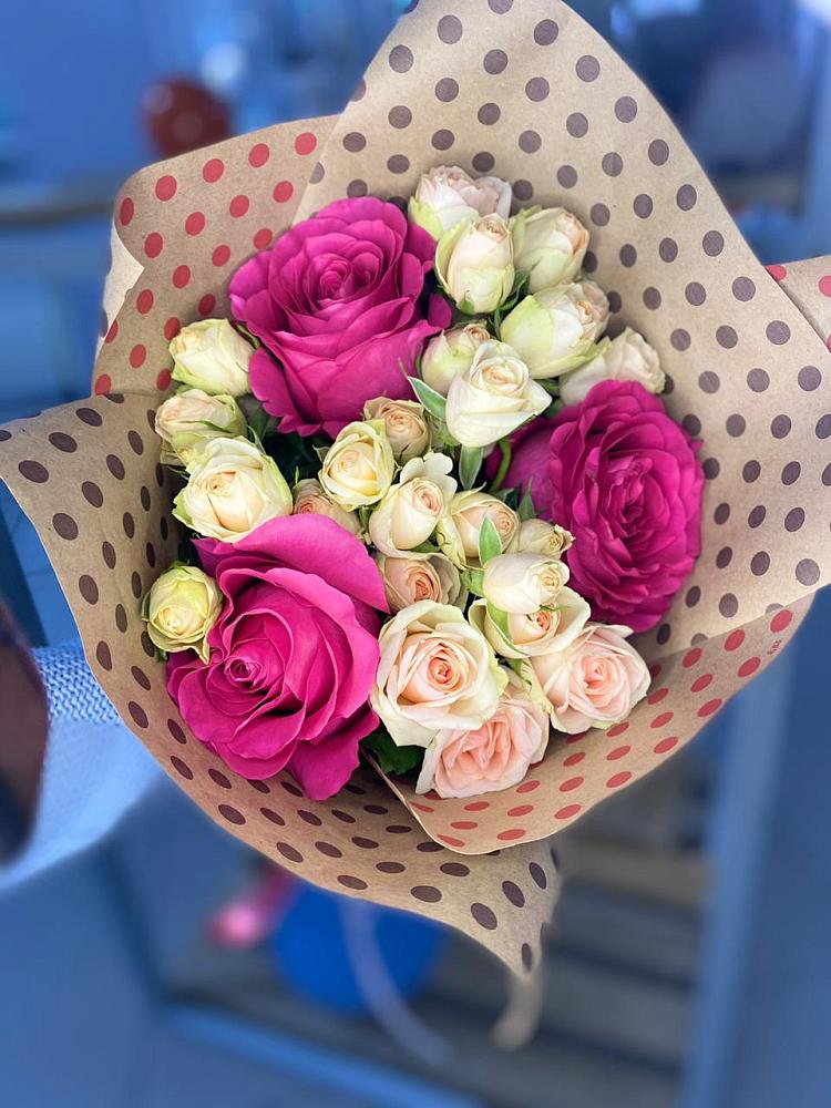 Букет цветов из: Розы в Поведниках