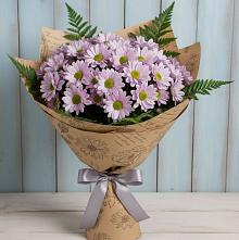 Букет цветов из:  Хризантемы в Поведниках
