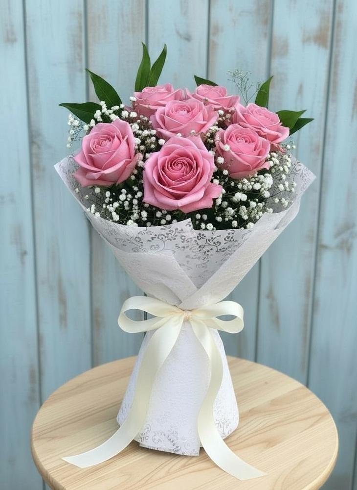 Букет цветов из: Розы в Поведниках