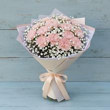 Букет цветов из:  Гвоздики в Поведниках