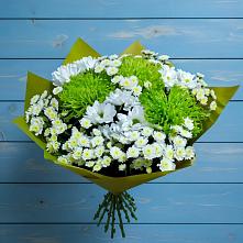 Букет цветов из:  Хризантемы в Поведниках