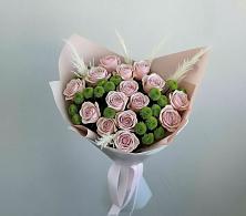 Букет цветов из:  Розы и Хризантемы в Поведниках