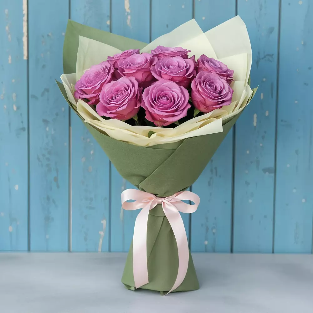 Букет Розы Фёрст Леди в Поведниках