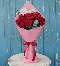 Букет цветов из:  Розы в Поведниках