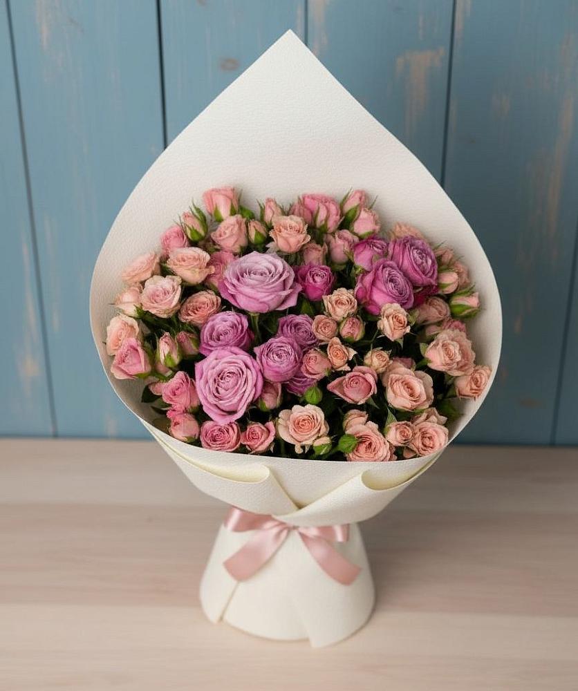Букет цветов из: Розы в Поведниках