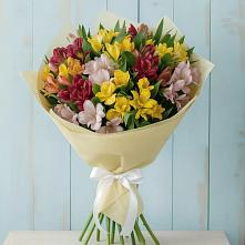 Букет цветов из:  Альстромерии в Поведниках