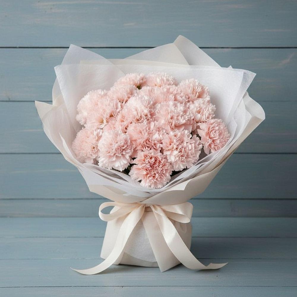 Букет цветов из: Гвоздики в Поведниках