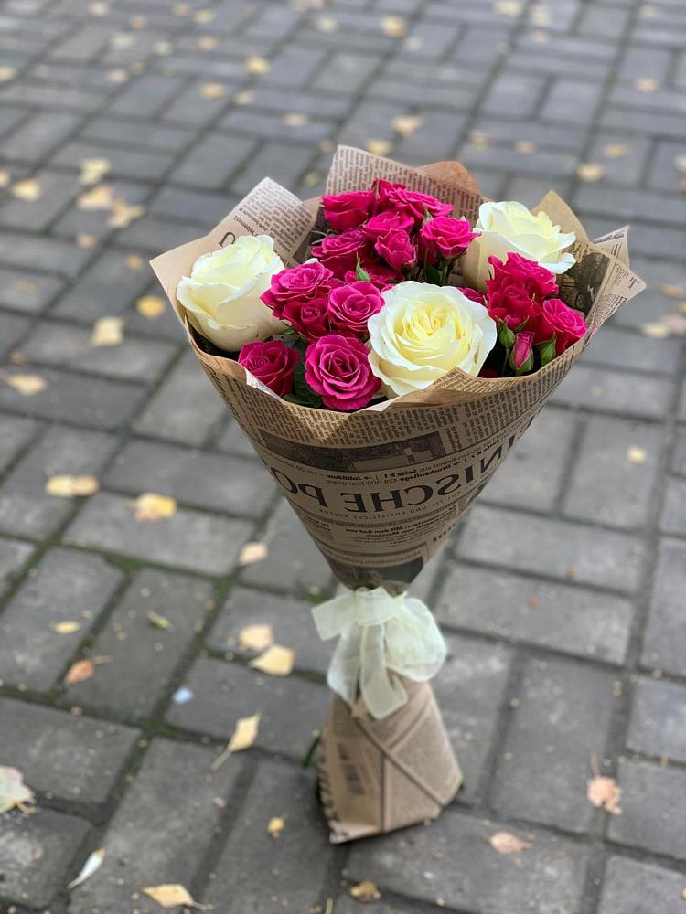 Букет цветов из: Розы в Поведниках