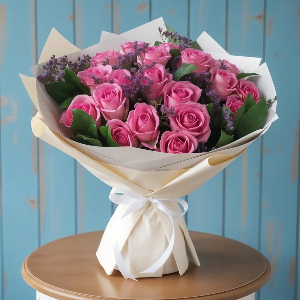 Букет цветов из: Розы в Поведниках