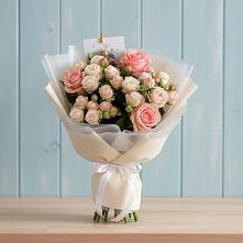 Букет цветов из:  Розы #REPLACE_PRED# Поведниках