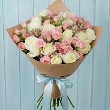 Букет цветов из:  Розы в Поведниках