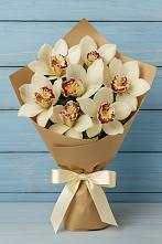 Букет цветов из:  Орхидеи и Розы в Поведниках